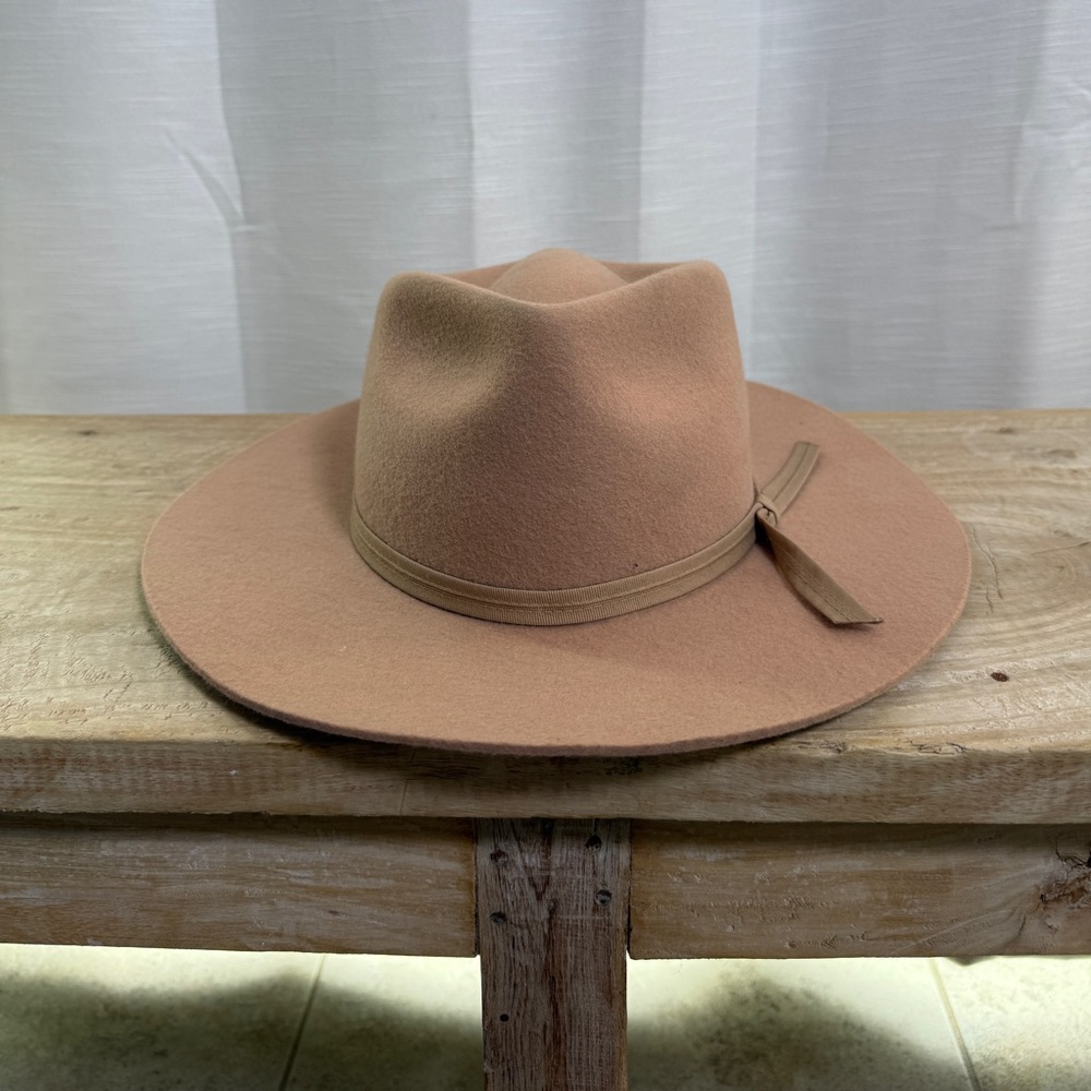 Lack of Color Zulu Tan Brown Wool Wide Brim Hat Festival Outfit | Size 55CM / S - Picture 9 of 15
